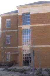 Small windows in psychiatry ward prevent suicides from falls.